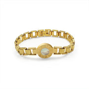 Wholesale Roman Numeral Dial Couple Shell Steel 18K Gold Plated Pvd Plating Bracelet