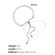 JEWELRY SL17 Wholesale Fashion Zirconia Bracelet Versatile Sweet Cool Style Hand Jewelry Niche Designs