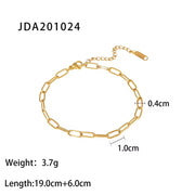 Chain Cross Double Layer Daity Anklet