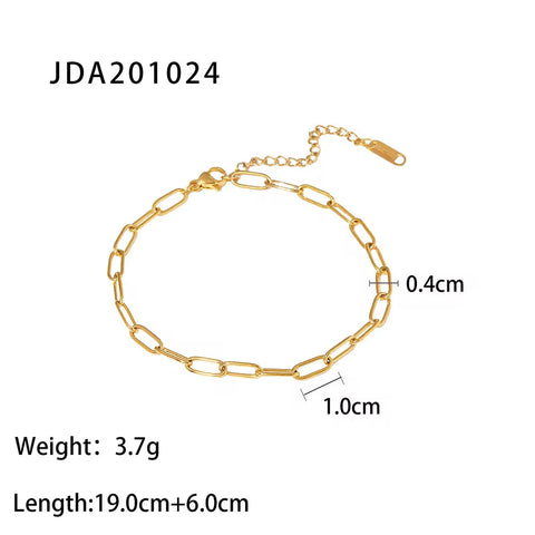 Chain Cross Double Layer Daity Anklet