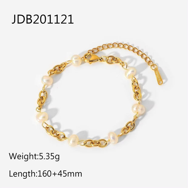 3Mm 6Mm 8Mm 12Mm Miami Cuban Chain Bracelet Punk Jewelry for Men Women 18K Gold Plated Stainless Chain Bracelet