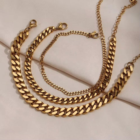 Cuban Link Anklet Bracelets