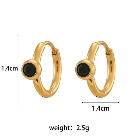 Trendy Earrings Gold Plated Jewelry Set Stainless Steel Fashion Jewelry Earrings Wholesale