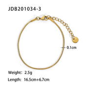 Retro Mesh Belt Titanium Gold Plated Wide Bracelet 18K Gold Plated Stainless Steel Link Chain Bracelet Cuban Chain Bracelets