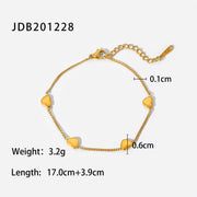 Retro Mesh Belt Titanium Gold Plated Wide Bracelet 18K Gold Plated Stainless Steel Link Chain Bracelet Cuban Chain Bracelets