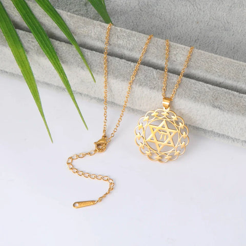 Israel Star of David Pendant Necklace