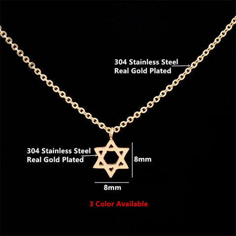 David Pendant Necklace  Emblem Talisman Seal of Solomon Sign