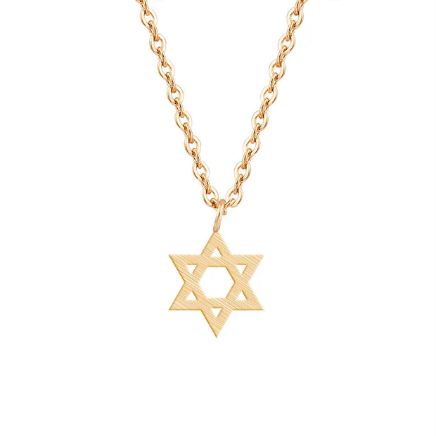 David Pendant Necklace  Emblem Talisman Seal of Solomon Sign