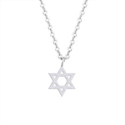 David Pendant Necklace  Emblem Talisman Seal of Solomon Sign