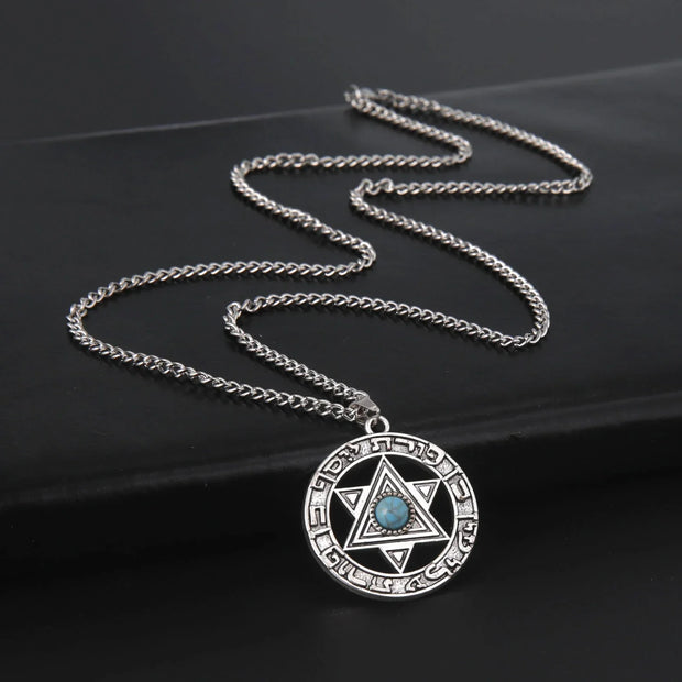 Israel Star of David Pendant Necklace