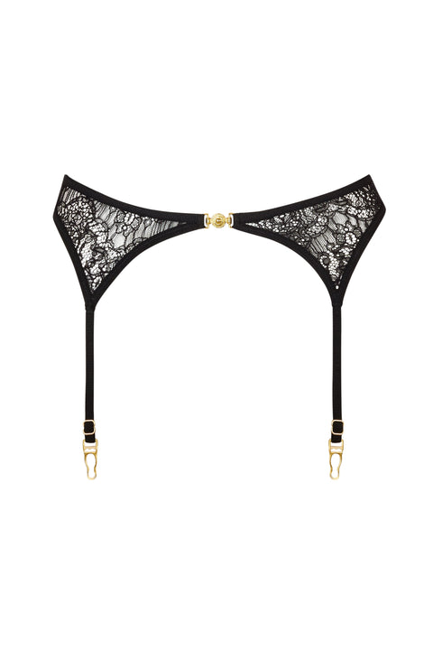 AURELIA Nero - GARTER BELT