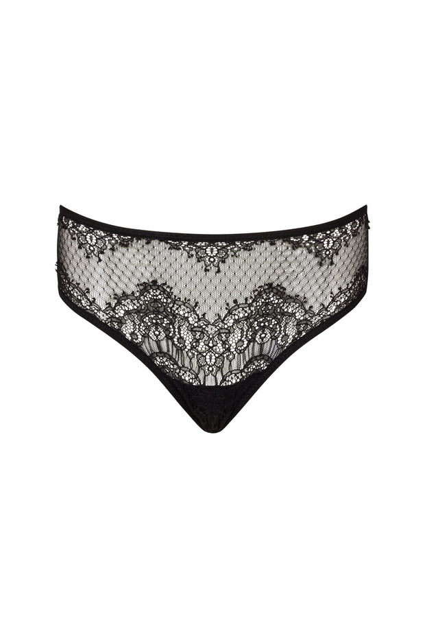 AMALFI Nero - Cheeky Panties