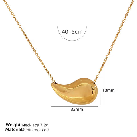 JEWELRY XL82-3-EH232-JZ21 Factory Hot Sale Big Drops Earrings Necklace Ring Set Exaggerated