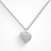 Custom/Personalized Heart Locket Necklace