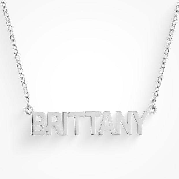 Custom/Personalized Nameplate Necklace