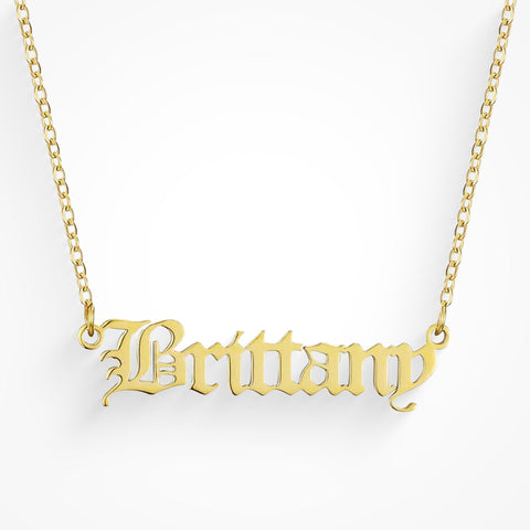 Custom/Personalized Nameplate Necklace