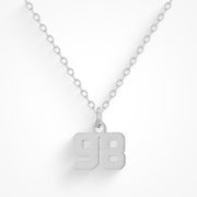 Custom/Personalized Number Pendant Necklace