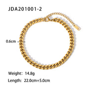 Chain Cross Double Layer Daity Anklet