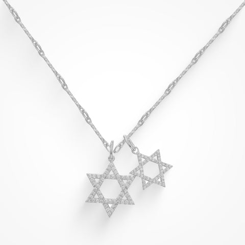 Double Star Necklace