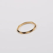 New Minimalist Fine Spire Gold Plated Tungsten Facet Rings for Women