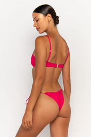 FREYA  Magenta - Tie Side Bikini Bottoms