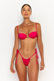 HARPER Magenta - Balconette Bikini Top